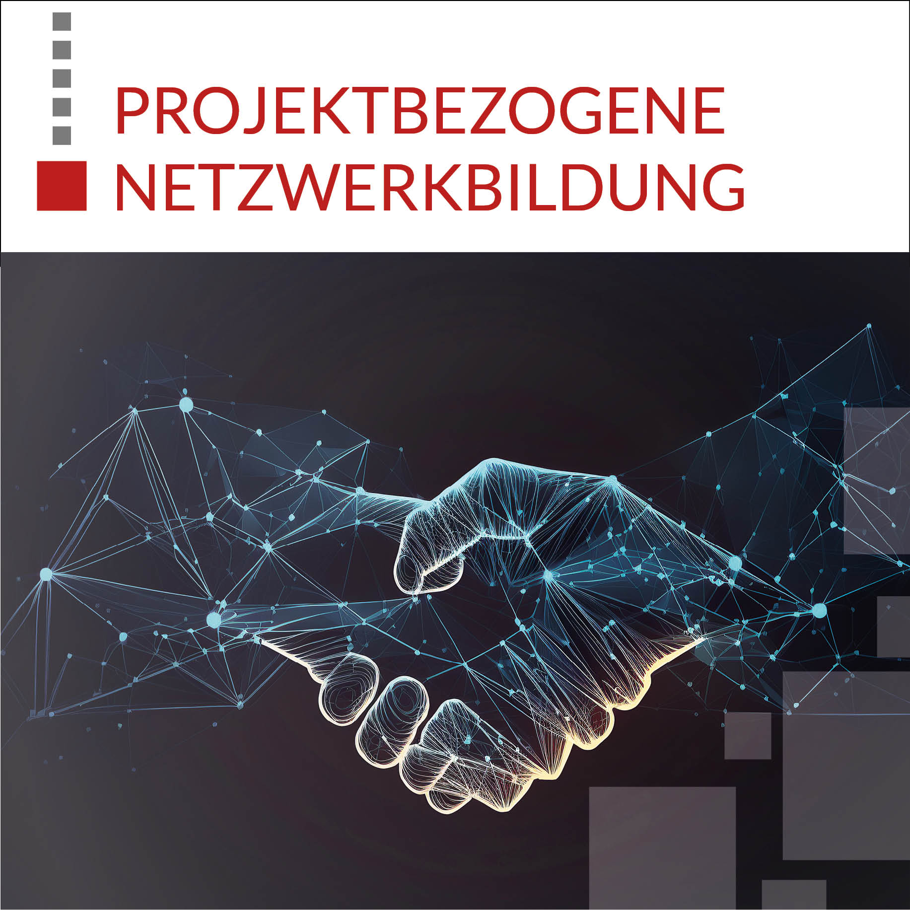 Flyer Netzwerk TRANSFORMOTIVE:  Projektbezogene Netzwerkbildung